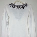 Cynthia Rowley Women’s Size Large Embroidered Long Sleeves Top Photo 7