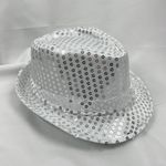 Sliver jazz hat birthday party sequin hat Photo 1