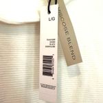 T Tahari  Diagonal Colorblock‎ Dolman Sweater Women's Large Black White Career Photo 3