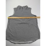Tommy Bahama  IslandZone Mock Neck Sleeveless‎ Golf Top Stripe XL Photo 1