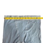 SKIMS Womens M Logo Band Boyfriend Biker Shorts Light Blue Ribbed Loungewear PJ Photo 8