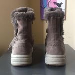 Earth Roamer Taupe Beige Suede Side Zip Lace Up Boots $139.95 EUC 7.5 Photo 4