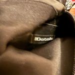 Black satin Floral Embroidered sequin Heeled Boots size 10 Photo 12