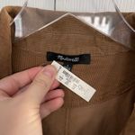 Madewell Corduroy Zip-Up Jumpsuit in Weathered Walnut Photo 4