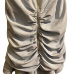 Mable Miss Lola Light Blue Ruched Off Shoulder Mini Dress Soft Girl Coquette Size L Photo 7