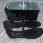 Guess Black Strappy Sandals Photo 0