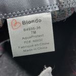 Blondo Women's Black Suede Waterproof Ankle Boots Block Heel Size 7M Photo 10