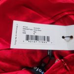 Retrofête Retrofete Ceres Embellished Silk Dress in Red Crystal Embellishments Medium NWT Photo 12