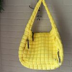 Free People  tote Quilted Carryall NEW sour citrus FP movement Photo 1