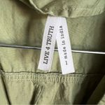 Live 4 Truth  Sage Green Button Down Safari Dress Photo 5