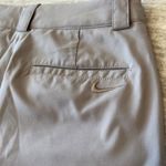 Nike  Golf Shorts Womens Size 0 Khaki Dri Fit Tour Performance Flat Front Bermuda Photo 10