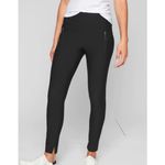 Athleta Women's Stellar Tight Legging Black Travel Zip Pockets Sz Small NWT Photo 0