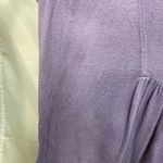 J.Jill Pure Jill women's purple knit deep v-neck hooded loose sweater dress casual L Photo 3