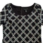 White House | Black Market  Knee Length boat Neck Professional 3/4 sleeve Dress S 8 Photo 5