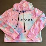 Friends Tie Dye Hoodie Sweatshirt Women's Small TV Show Series Pink Blue Photo 0