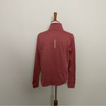 Nike Top Pullover Sphere Element Half Zip Running High Low Hem Thumbholes Pink Photo 8