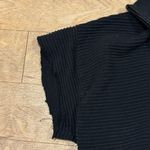 Aerie Offline Short Sleeve Sweater Top Quarter zip Size Medium Photo 2