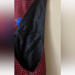 Vintage Handmade Womens Jumper Dress Christmas Snowman JOY Lights Reversible M/L Red Size M Photo 7