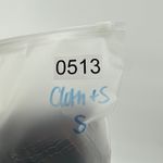 Cloth & Stone  Sunset Plaid Top Textured Henley Shirt Puff Sleeve Small Black Red Photo 9