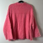 Free People NWT Harrison Bunny Crew Pink Small oversized Photo 7