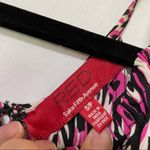 Saks 5th Avenue Saks Fifth Ave Halter Pink Abstract Print Dress Womens S Midi Sundress Casual Photo 4