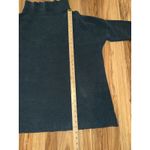 Free People  Cowl Neck Ribbed Tunic‎ Sweater Deep Peacock Blue Green Photo 5