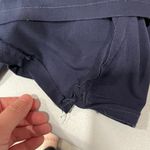 BHLDN Anthropologie  Navy Mendoza Formal Front Slit Dress Womens Size 8 READ FLAW Photo 11