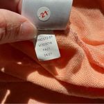 Athleta NWT  Sunrise V neck Sweatshirt Medium peachy orange color thumb holes Photo 11