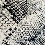 Tail 1/4 Zip Black Gray White Snake Skin Pattern Photo 3