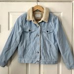 Empyre Corduroy Sherpa Lined Jacket Sz XS Blue Photo 0