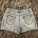 Faded Glory 🍒 RETRO MOM 4IN DENIM SHORTS SIZE 6🍒 Photo 2
