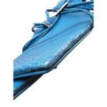 Cult Gaia  Maeve Sandal Size 8.5 Dusty Blue Croc Block Heel Photo 12