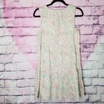 Joie  100% LINEN TIERED PALE FLORAL NATURE PRINTED TANK DRESS S NWT Photo 1