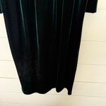 Expo Petite Women’s 12P Forest Green Velvet Dress Photo 4