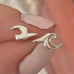 Pura Vida  Sterling Silver Wave Earrings  Photo 0