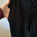 Caslon  Black Linen Drawstring Pants Small Photo 8