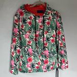 BLANK NYC Petal to the Medal Tropical Lightweight Windbreaker Jacket Small Photo 5