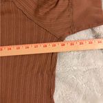 Ruff Hewn  Brown Ribbed Button-Down Top Photo 2