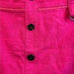 Eccoci Pink Button Pink pencil business skirt size 4 Photo 2