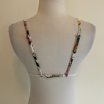 Swiminista x JPH Sexy Bikini Top Art Toss Print White Size M Photo 2