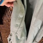 Aerie  Light Sage Green Hoodie Sweatshirt Size L Photo 3