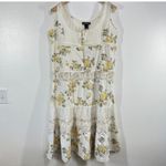 a.n.a Vintage. Aman Boho Floral Lace Tiered Dress 1X Cotton Sleeveless Cottagecore Photo 1