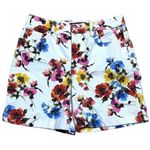 Gloria Vanderbilt Floral Vintage Denim Short Relaxed Amanda Fit Size 8 Photo 0