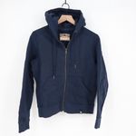 American Giant Relaxed Classic Full Zip Oxford Blue Cotton XS Hoodie Made in USA Photo 1