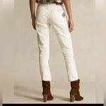 Ralph Lauren Polo  Woman The Avery Boyfriend Patchwork Jeans off white S 31  $298 Photo 2