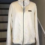 Columbia  Ivory Full Zipper Plush Fleece Jacket Sz XL Photo 0