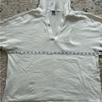 Old Navy Old‎ Navy Women's Oversized French-Terry Tunic Hoodie White Size Medium Beach Photo 5
