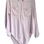 Anthropologie  Maeve front tie lilac shirt XS Photo 0