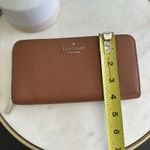 Kate Spade NY Leila Large Continental Wallet Pebble Leather Warm Gingerbread Photo 15