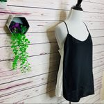 J.Crew NWT Black & White Color Block Side Stripe Dressy Tank Top Size 6 Small Photo 4